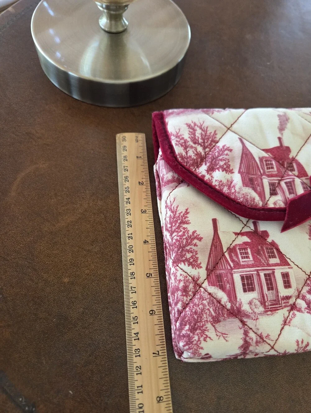 Paper Source Toile Winter Scene Book Cover